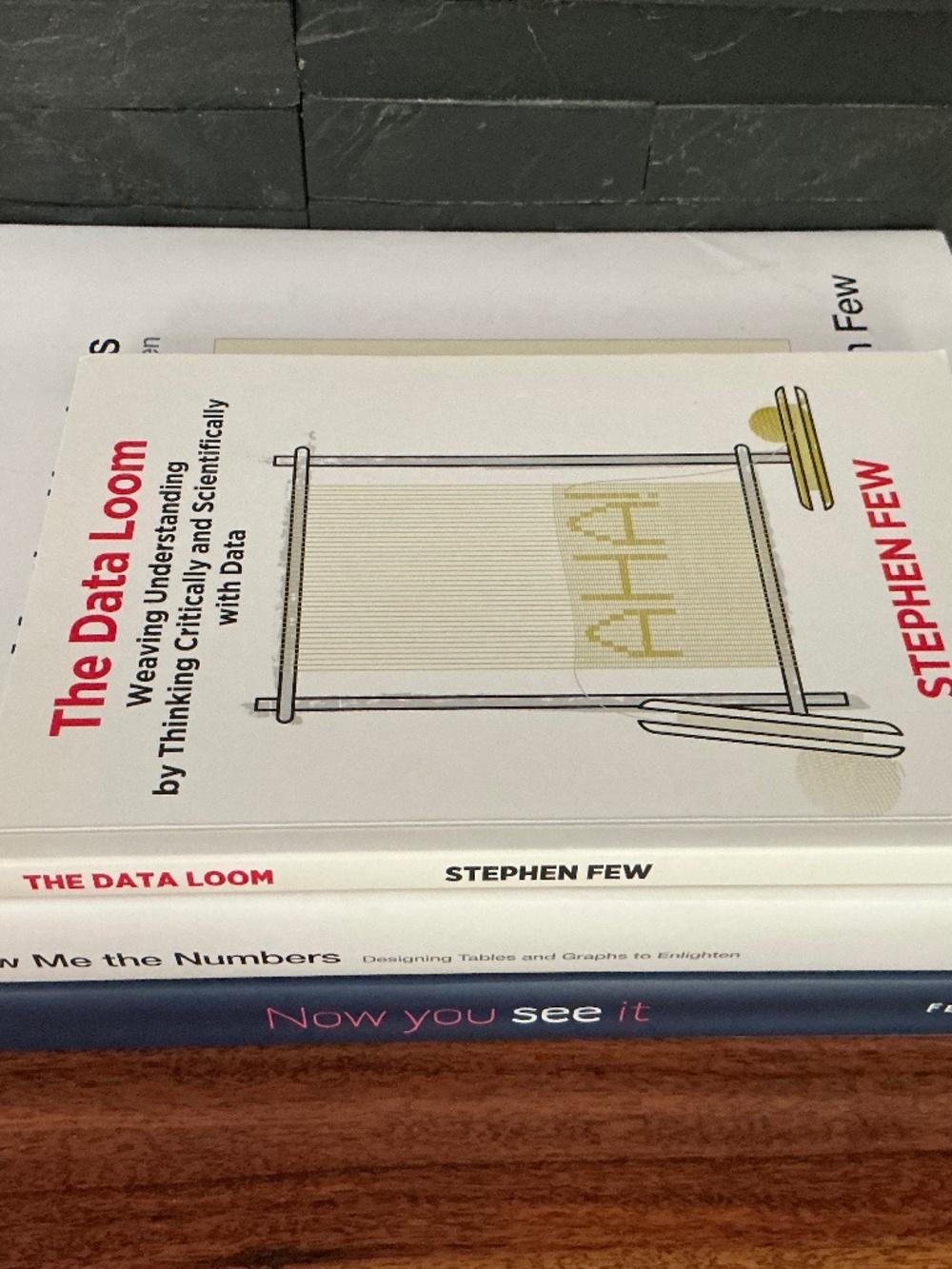 Stephen Few AI Data Book Bundle Hard Cover